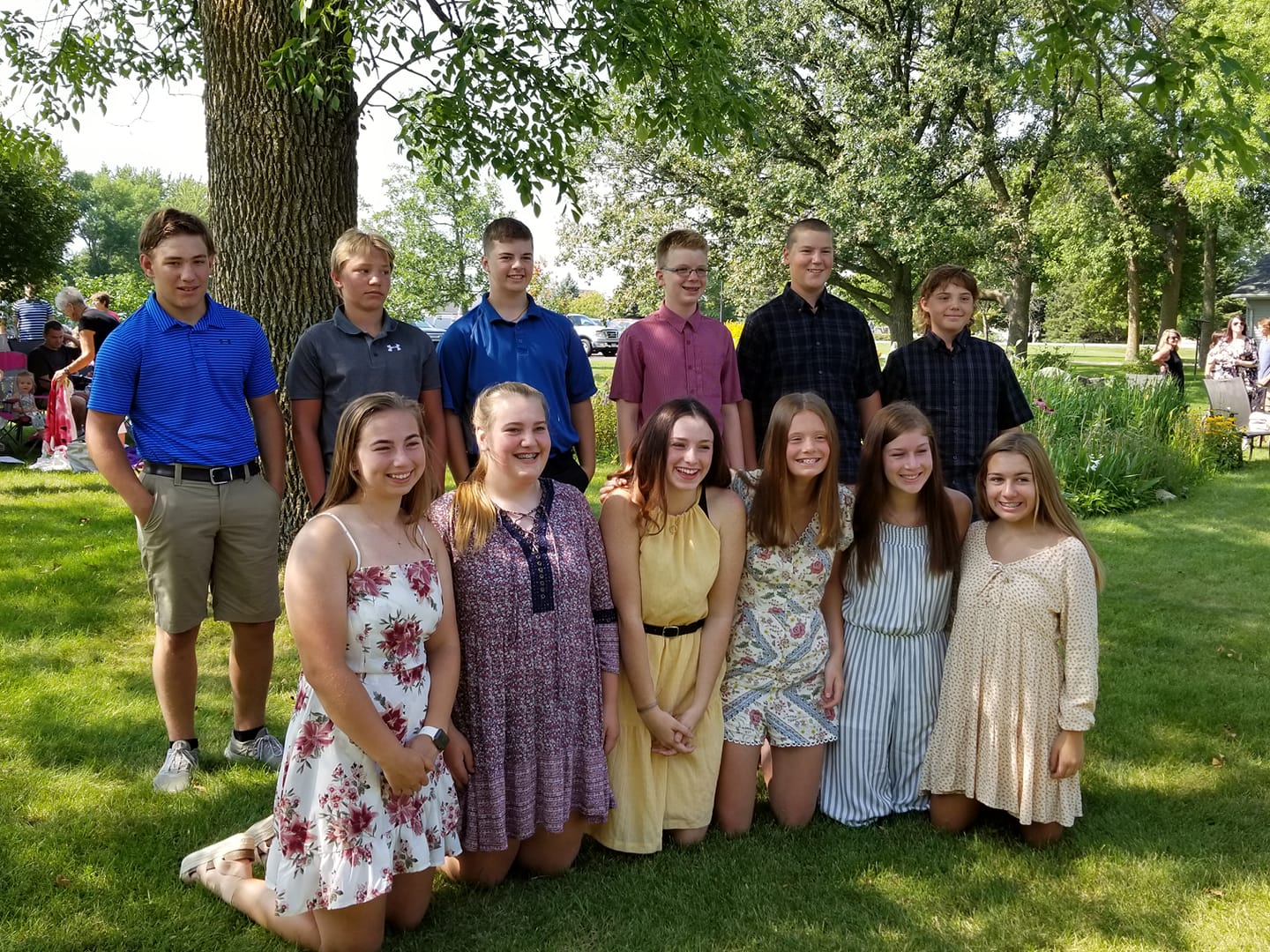 2020 Confirmation Students